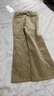 jnby by JNBY新款江南布衣童裝秋裝喇叭長褲1N8E12711 251中卡其 120cm 曬單實拍圖