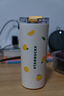 星巴克（Starbucks）杯子果緣奇遇系列不銹鋼杯大容量便攜水杯高顏值桌面杯男女士送禮 不銹鋼雙飲口杯680ml 曬單實(shí)拍圖