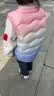 迪士尼女童羽絨馬甲秋冬兒童白鴨絨內(nèi)膽輕薄背心坎肩外穿洋氣馬夾 粉紫 130CM 曬單實(shí)拍圖