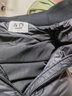 左西兒童加厚外套男童2025新款輕薄羽絨服半高領(lǐng)保暖衣潮 黑色 160 曬單實(shí)拍圖