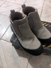 老管家（LAOGUANJIA）焊工勞保鞋男牛皮防燙鋼頭防砸防刺穿耐高溫電焊鞋工作6098 42 曬單實(shí)拍圖