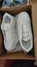 泰蘭尼斯秋季兒童運動(dòng)鞋男女童旋鈕小白鞋中大童緩震跑步鞋 白色 36碼 曬單實(shí)拍圖