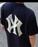 NEW ERA紐亦華MLB短袖男女同款夏季運(yùn)動(dòng)T恤情侶NY圓領(lǐng)短袖13086597-XL 曬單實(shí)拍圖