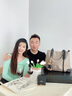 COLIN KOLLY奢侈包包女包品牌女士托特包七夕情人節生日禮物送女友老婆 CK-303卡其黑 禮盒裝 曬單實(shí)拍圖