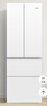 海爾（Haier）冰箱出品 342升雙開(kāi)門(mén)法式多門(mén)網(wǎng)紅大白 新一級(jí)雙變頻三檔變溫黑金凈化智能節(jié)能省電leader電冰箱 【342升】冰雪白+新一級(jí)能效+三檔變溫+黑金凈化 曬單實(shí)拍圖