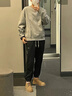 唐獅（TonLion）工裝鞋男鞋秋季休閑鞋子男士英倫皮鞋男戶外馬丁靴七夕禮物情人節(jié) 曬單實(shí)拍圖