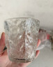 【京東物流】冰川紋玻璃杯時(shí)尚潮流ins風(fēng)果汁杯酒杯水杯 ?冰川杯250ml1只 曬單實(shí)拍圖