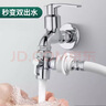帝狼潔 水龍頭分水器洗臉盆一分二洗衣機分流器轉換器通用洗碗機分水閥 分水器（陽(yáng)臺水龍頭專(zhuān)用） 曬單實(shí)拍圖