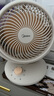 美的（Midea）【小型風(fēng)扇】輕音臺式桌面空氣循環(huán)扇家用柔風(fēng)電風(fēng)扇宿舍辦公迷你臺扇落地扇空調(diào)伴侶 GAF18AD 曬單實拍圖