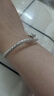中國黃金（CHINA GOLD）足銀蛇形手鐲男女款開(kāi)口本命銀蛇年鐲子生肖生日禮物送愛(ài)人 【品牌禮盒】蛇形手鐲 約19.5g 曬單實(shí)拍圖