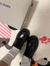 萊爾斯丹厚底英倫真皮牛津鞋2025秋季新款復古樂(lè )福鞋單鞋女6T66701 黛瓦黑 BKL 39 曬單實(shí)拍圖