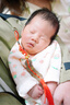 婧麒（JOYNCLEON）新生兒嬰兒衣服秋冬滿(mǎn)月純棉初生寶寶連體衣a類(lèi)爬服 Jlt200709 曬單實(shí)拍圖