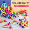 布魯奇磁力棒兒童玩具男孩3-6歲磁力積木益智玩具男孩磁力片玩具1-3歲 曬單實拍圖