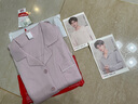 浪莎25年新品【任嘉倫明星同款安心品質(zhì)】抗菌氧棉春秋季家居服睡衣女 曬單實(shí)拍圖