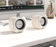 聯(lián)想異能者2.0有線電腦音箱迷你小音響小喇叭筆記本電腦桌面家用臺式機(jī)USB高音質(zhì)有源低音炮收款米色 曬單實(shí)拍圖