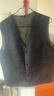 皮爾卡丹羊*毛呢馬甲男士2024秋冬新款中年商務(wù)休閑無(wú)袖坎肩V領(lǐng)保暖背心 圖片色 2XL 建議150-165斤 曬單實(shí)拍圖