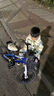 優(yōu)貝優(yōu)貝 RoyalBaby 兒童自行車男女鎂合金兒童車 小孩車5-9歲 宇航員 粉色+送頭盔+送護具+送車包 14英寸帶輔輪/無腳撐 曬單實拍圖