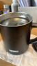 膳魔師（THERMOS）保溫杯340m男女士?jì)和R克咖啡杯學(xué)生生日禮物JDG-351 黑色 曬單實(shí)拍圖