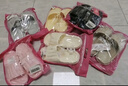 潔麗雅6雙裝踩屎感拖鞋女家居家用待客浴室防滑防臭軟底情侶涼拖鞋男款 六色各1雙 38-39 女【3雙】+42-43男【3雙】 曬單實(shí)拍圖