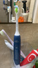 飛利浦（PHILIPS）【肖戰(zhàn)推薦】電動(dòng)牙刷鉆石3系 生日七夕情人節(jié)禮物 情侶款送男生/女友 微泡水流 HX5181/02星云藍(lán) 曬單實(shí)拍圖
