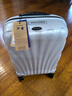新秀麗（Samsonite）拉桿箱 C-LITE系列CS2超輕材質(zhì)貝殼行李箱 男女通用旅行箱/登機箱 白色【升級版】 20英寸（可擴展） 曬單實(shí)拍圖