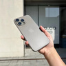 圖璐璐【自帶鏡頭膜】適用蘋果16/15Promax手機殼iPhone14pro全包防摔13PM男超薄磨砂plus新款散熱保護套 【鈦原色】超薄-散熱-防指紋 蘋果16Pro【自帶鏡頭膜】 曬單實拍圖