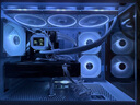 九州風神（DEEPCOOL）冰域360白色水冷散熱器/PWM智能調(diào)速水泵/支持MP4視頻/ARGB星環(huán)風扇 曬單實拍圖