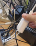 邁得旺 適用蘋果Thunderbolt3轉(zhuǎn)雷靂2轉(zhuǎn)換器MacbookPro筆記本轉(zhuǎn)接頭USB-C硬盤盒雷電2連接線/數(shù)據(jù)傳輸線 全新鋁殼(銀色) 曬單實拍圖