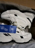 回力女鞋春秋潮流老爹鞋女百搭厚底增高休閑運動(dòng)鞋子女 白黑(皮面) 39 曬單實(shí)拍圖