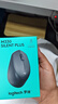 羅技（Logitech）M330 靜音鼠標 無(wú)線(xiàn)鼠標 辦公鼠標 右手鼠標 帶無(wú)線(xiàn)微型接收器 黑色 曬單實(shí)拍圖