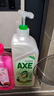 斧頭牌（AXE）檸檬鴨屎香果蔬餐具凈洗潔精1.01kg泵6大零添加4倍去農殘小蘇打 曬單實(shí)拍圖