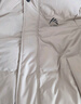 鴨鴨王一博同款冰殼系列2.0羽絨服男女長(cháng)款過(guò)膝冬季新款極寒泡芙外套 燕麥色 M 曬單實(shí)拍圖