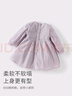 戴維貝拉兒童連衣裙春裝女童女寶寶裙子長(cháng)袖花邊網(wǎng)紗公主裙 曬單實(shí)拍圖