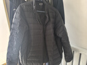 雪中飛短款輕薄羽絨服女新款冬季薄款連帽保暖休閑時(shí)尚百搭外套潮 黑色 3XL (180) 曬單實(shí)拍圖
