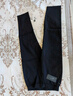 與狼共舞【顯瘦小錐褲】時(shí)尚百搭通勤休閑男士九分褲 001黑色 S(48)  曬單實(shí)拍圖