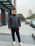 雅鹿羽絨服短款男士2025秋冬季新款休閑立領(lǐng)品質(zhì)鴨絨簡(jiǎn)約戶(hù)外運動(dòng)外套 霧霾藍 XL 180【建議拍大一碼】 曬單實(shí)拍圖