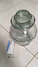 GIANXI玻璃泡菜壇子加厚密封圓口腌菜缸腌蛋罐玻璃泡酒瓶泡菜壇 10斤裝加贈長筷 曬單實拍圖