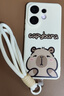 斯得弗 適用vivo s30手機殼保護套輕薄防摔簡約風卡通風彩繪硅膠軟殼【卡皮巴拉】送掛繩送墊片 曬單實拍圖