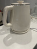美的（Midea）電熱水壺 316L母嬰級不銹鋼電水壺 1.8L家用大容量燒水壺一鍵恒溫55℃ 雙層防燙開(kāi)水壺 1.8L 【復古系列】SH60-Q 曬單實(shí)拍圖