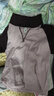 森馬（Semir）POLO衫女短款拼色插肩袖修身上衣小個(gè)子秋顯瘦套頭衫101524115003 曬單實(shí)拍圖