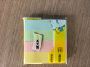 得力（deli）400張4色分條便利貼條形記事貼便簽紙 76*19mm 66307 曬單實(shí)拍圖