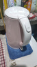 美的（Midea）電熱水壺家用電水壺?zé)畨?雙層防燙 0涂層食品級304不銹鋼 1500W快速沸騰 1.7L大容量 HJ1705 曬單實(shí)拍圖