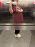 十月媽咪孕婦裝連衣裙2025夏款時(shí)尚POLO小翻領(lǐng)短袖寬松大碼T恤裙 暗紅（帶口袋款） 均碼 曬單實(shí)拍圖