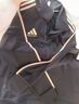 阿迪達斯 （adidas）運動(dòng)套裝男2025秋季跑步運動(dòng)套裝防風(fēng)夾克收腿褲兩件套 黑/金 3XL 曬單實(shí)拍圖