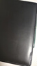 得力(deli)25K100張精裝活頁筆記本子 商務記事本子日記本皮面本 黑33052高考加油勵志禮物 曬單實拍圖