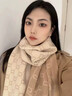 MITHAOL KUSC新年紅色女士圍巾女本命年生日禮物送女友老婆長輩禮盒裝 紅色【禮盒裝】 曬單實(shí)拍圖