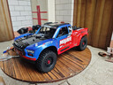 ARRMA新款 1/8 莫哈維 MOJAVE 4S BLX 短卡RTR 玩具RC遙控玩具車(chē)模型 藍色/ARA4404T2 曬單實(shí)拍圖