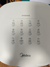 美的（Midea）家用空氣炸鍋免翻面25年新款 透明可視大窗口蒸汽嫩烤 實(shí)用大容量5.3L金屬內腔經(jīng)典旋鈕 KZE5383  曬單實(shí)拍圖