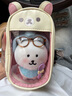駱駝（CAMEL）大黃靴女時(shí)髦擦色粗跟戶外工裝馬丁靴 L24W076611 土黃(5孔) 38 曬單實(shí)拍圖