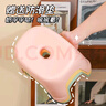 椅子奶油風(fēng)家用小凳子加厚塑料凳可疊放耐用兒童凳學(xué)生寢室矮凳 櫻花粉1個 曬單實拍圖